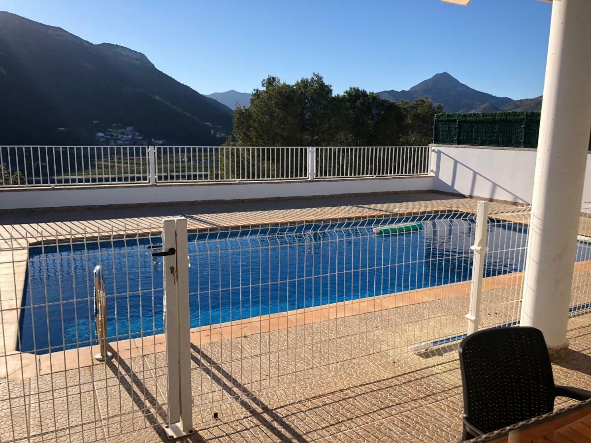 Casa Con Piscina E Impresionantes Vistas Vila Gandía Exterior foto